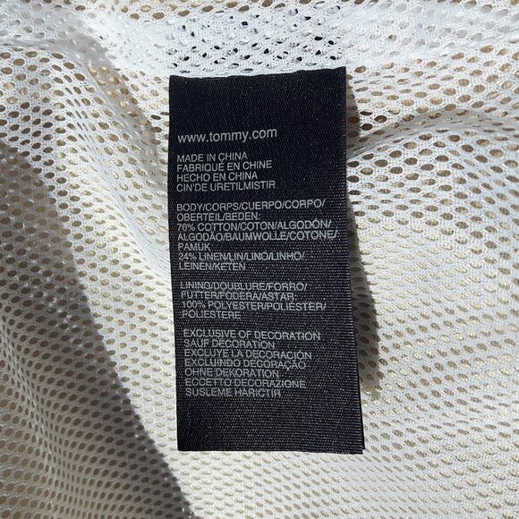 Attractive Tommy Hilfiger Cinch Waist Coat Medium - Picture 5 of 8